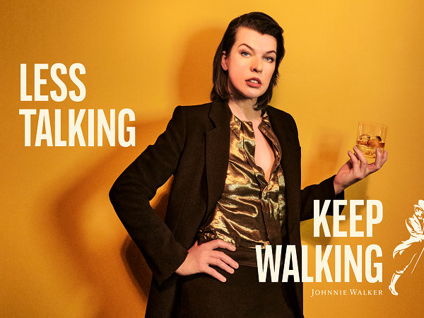 Hollywood star Milla Jovovich picked as the face of Johnnie Walker in new campaign by Dept